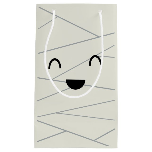 Niedlich Mummy Halloween Kleine Geschenktüte (Vorderseite)