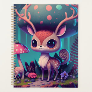 Niedlich Mushroom Deer Fantasy Art Plane Planer