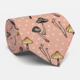 Niedlich Mushroom Fungi Muster Neck Tie Krawatte