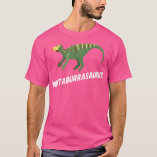 Niedlich Muttaburrasaurus Dinosaurier-Design T-Shirt