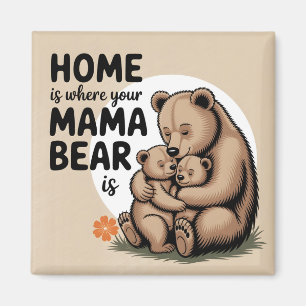 Niedlich Mütter Day Mama Bear Magnet