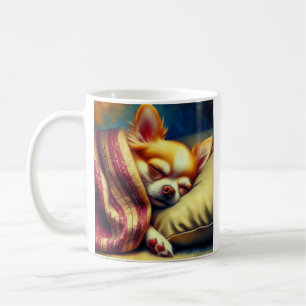 Niedlich Napping Chihuahua   Sweet Dreams Tee of Kaffeetasse