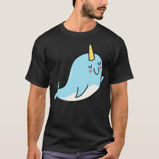 Niedlich Narwal Doodle T-Shirt