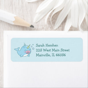Niedlich Narwhal Baby Shower Kawaii Pink Girl