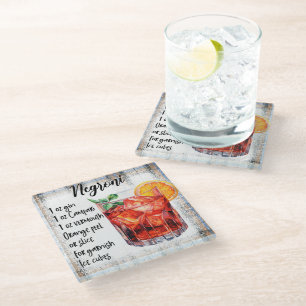Niedlich Negroni Cocktail Rezept Glasuntersetzer