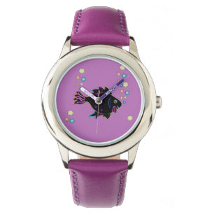 Niedlich Neon Fish Watch Armbanduhr