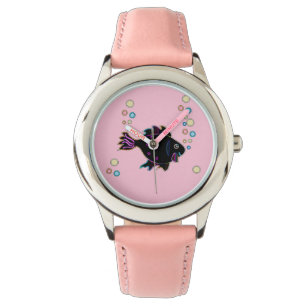 Niedlich Neon Fish Watch Armbanduhr
