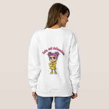 Niedlich, nicht wehrlos Damen Hoodie