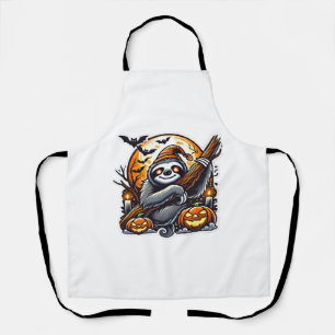 Niedlich Night Sloth Halloween Klassischer T - Shi Schürze
