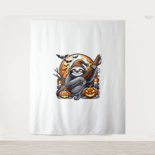 Niedlich Night Sloth Halloween Klassischer T - Shi Wandteppich