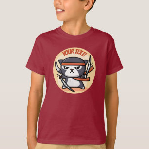 Niedlich Ninja Cat T-Shirt