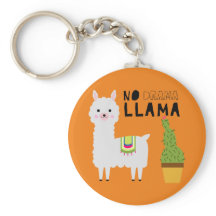 Niedlich No drama llama succulents cactus orange