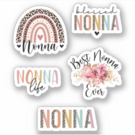 Niedlich Nonna Nana Geschenk, Großmutter, Nonna Pa Aufkleber