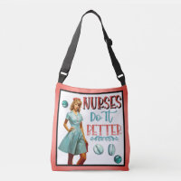 Niedlich Nostalgische Krankenschwester Pinup_ Kran