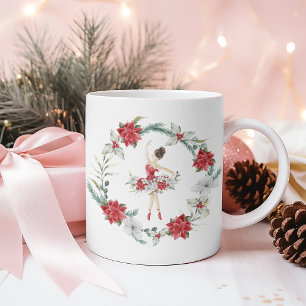 Niedlich Nutcracker Ballerina Weihnachten Kaffeetasse