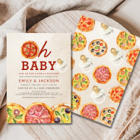 Niedlich Oh Baby Pizza & Schnullers Kinderdusche