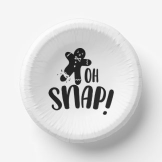 Niedlich Oh Snap Xmas Pappteller