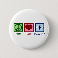 Niedlich Optometriker Friedens-Liebe Optometrie