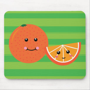 Niedlich Orange Mousepad