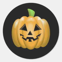 Niedlich Orange Pumpkin Halloween Graphic
