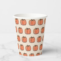Niedlich Orange Pumpkin Pattern