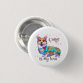 Niedlich Orangenkorgi für eine positive Stimmung Button