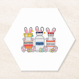 Niedlich Ostereier Bunny Oars Happy Ostertag ICU Untersetzer