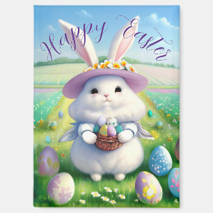 Niedlich Osterhase 01 Magnet