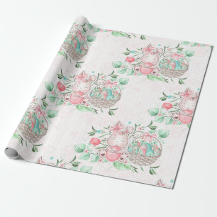 Niedlich Osterhase Geschenkpapier