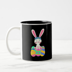 Niedlich Osterhase Zweifarbige Tasse