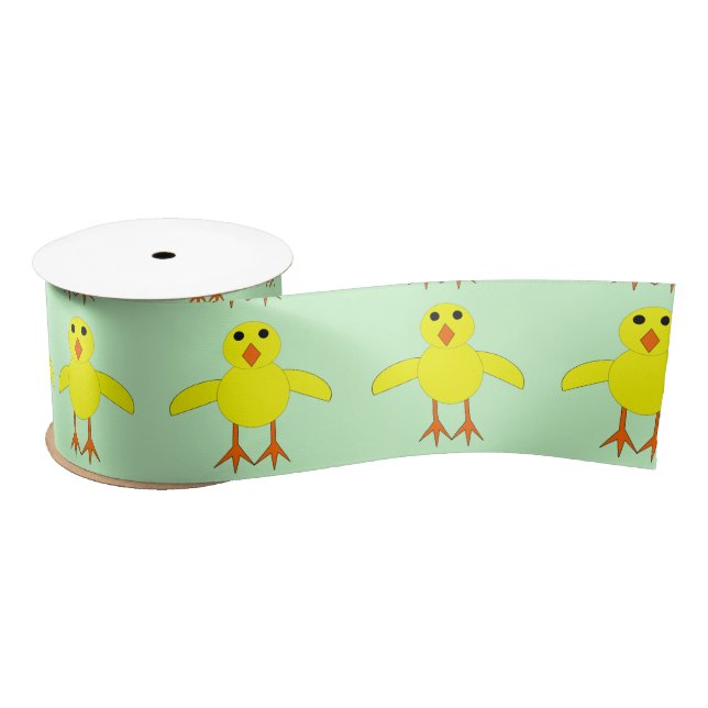 Niedlich Osterkick Ribbon Satinband (Spule)