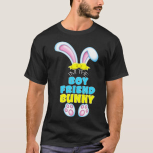 Niedlich Ostern bin ich der Freund Bunny Matching  T-Shirt