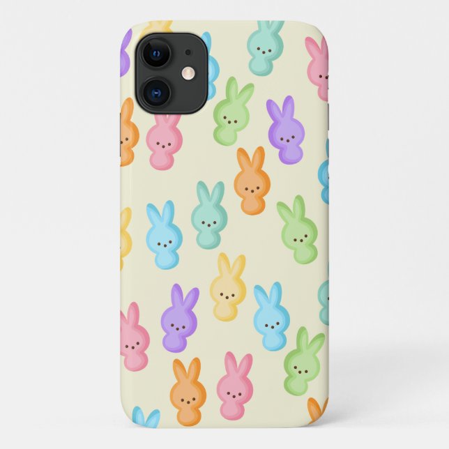 Niedlich Ostern Bunny Marshmallow Leckereien Case-Mate iPhone Hülle (Rückseite)