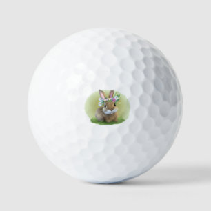 Niedlich Ostern-Bunnyum für eine positive Stimmung Golfball