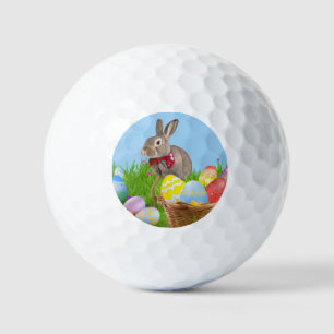Niedlich Ostern-Bunnyum für eine positive Stimmung Golfball