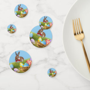 Niedlich Ostern-Bunnyum für eine positive Stimmung Konfetti