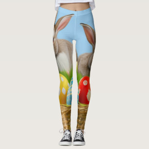 Niedlich Ostern-Bunnyum für eine positive Stimmung Leggings