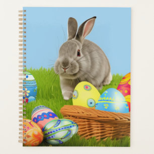 Niedlich Ostern-Bunnyum für eine positive Stimmung Planer