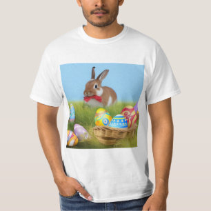 Niedlich Ostern-Bunnyum für eine positive Stimmung T-Shirt