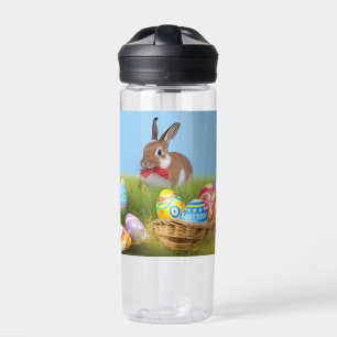 Niedlich Ostern-Bunnyum für eine positive Stimmung Trinkflasche
