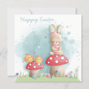 Niedlich Ostern Einladung