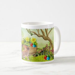 Niedlich Ostern Eizelljagd Kaffeetasse