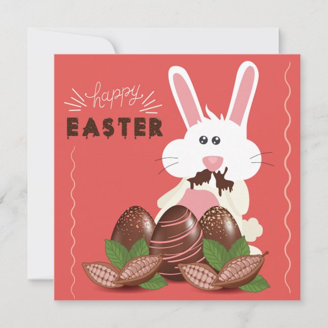 Niedlich Ostern Feiertagskarte (Vorderseite)