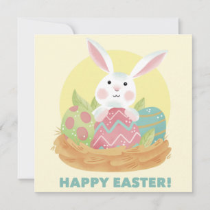 Niedlich Ostern Feiertagskarte