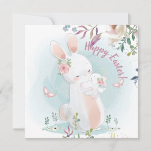 Niedlich Ostern Feiertagskarte