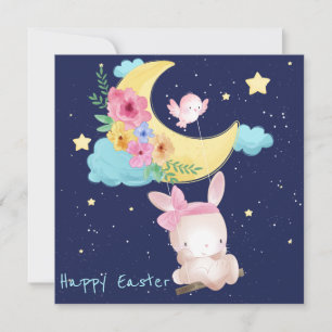 Niedlich Ostern Feiertagskarte
