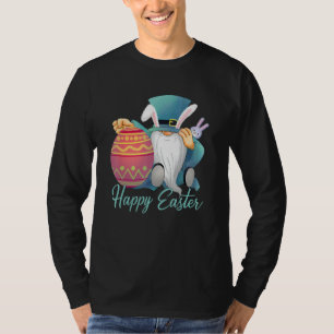 Niedlich Ostern Gnome Happy Ostereier Jagen Ba T-Shirt