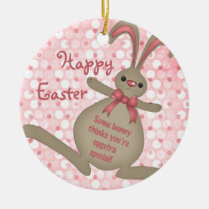 Niedlich Ostern Kaninchen Osterhase Ornament
