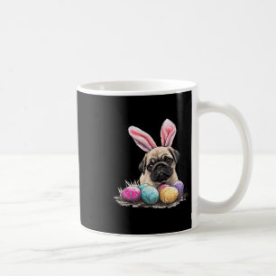 Niedlich Ostern Mops Hund Ostern Mops Hund Happy O Kaffeetasse