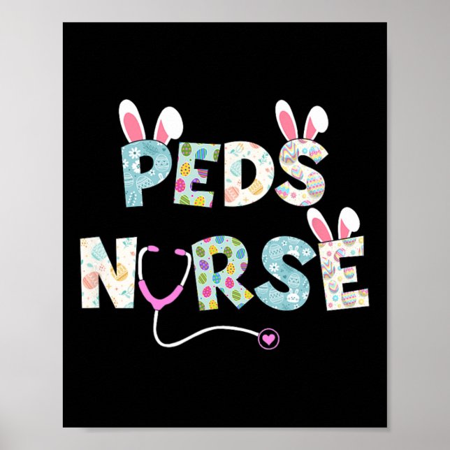 Niedlich Ostern Peds Kurse Sonnige Ohren Happy Ost Poster (Vorne)